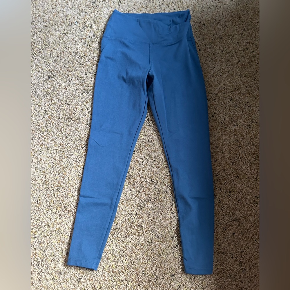 jockey blue crossover leggings